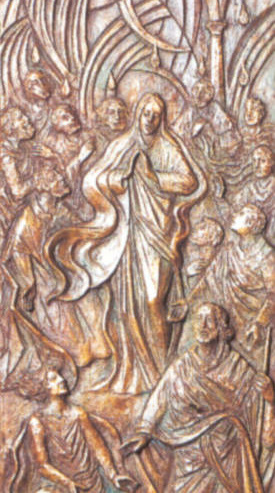 "Lo Spirito Santo" (Pentecoste con gli Apostoli e Maria)